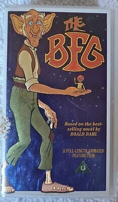 The Bfg Big Friendly Giant Classic Roald Dahl Pal Vhs Video