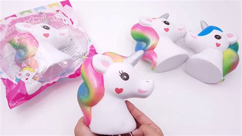 Jumbo Rainbow Unicorn Squishy Youtube