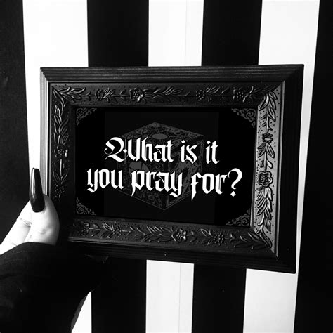 What Is It You Pray For Hellraiser 2022 Quote Print Etsy