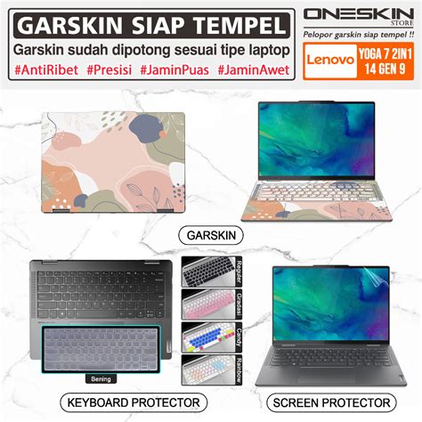 Jual Garskin Sticker Laptop Pelindung Screen Keyboard Protector Lenovo