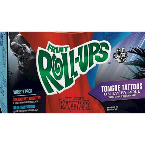 Jual Special Edition Fruit Roll Ups Tongue Tattoo Fruit Gusher Fruit By The Foot Rww