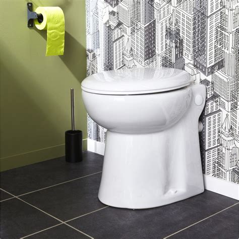 WC à poser avec broyeur intégré Pulso compact Meubles Dispatche