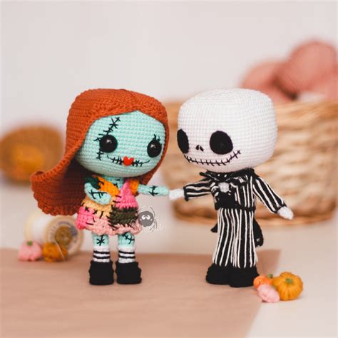 Pack Jack Y Sally Patrones De Crochet Lara A