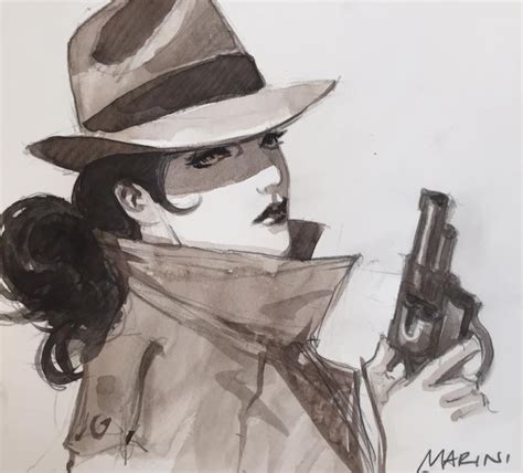 Enrico Marini On Twitter Noir Burlesque Detective