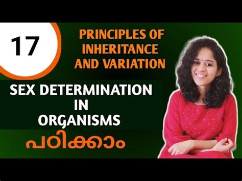 SEX DETERMINATION IN ORGANISMS PRINCIPLES OF INHERITANCE VARIATIONS