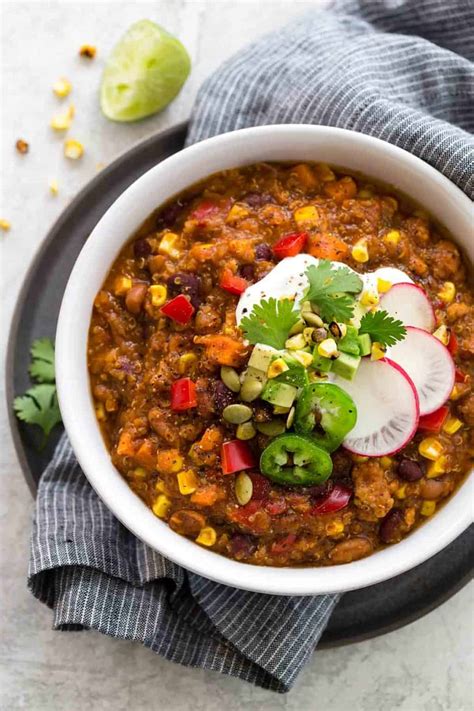 Instant Pot Turkey Chili With Quinoa Jessica Gavin