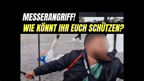 Messerattacke können wir uns schützen Ändert euer TRAINING