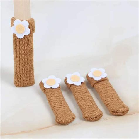 Housse De Chaise M Chaussettes De Pied De Chaise Double Paisseur