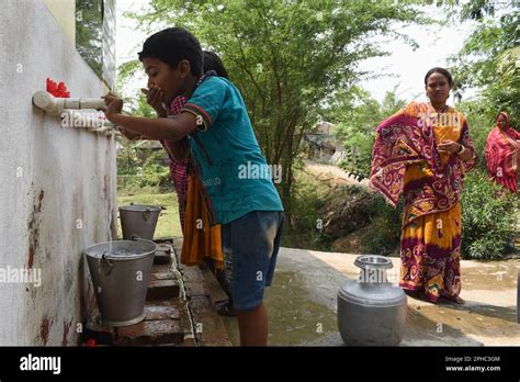 Kolkata Bengale Occidental Inde 27th Mars 2023 Dans Le Village