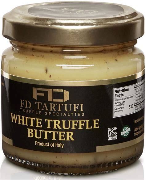 Buy FD TARTUFI White Truffle Butter 80g 2 82oz Tuber Borchii Gourmet