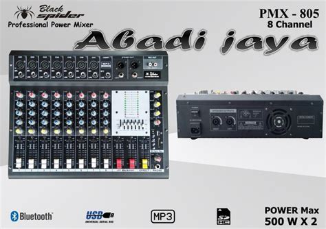 Jual POWER MIXER PMX805 8 CHANNEL 1000 WATT PMX 805 PMX805 ORIGINAL Di