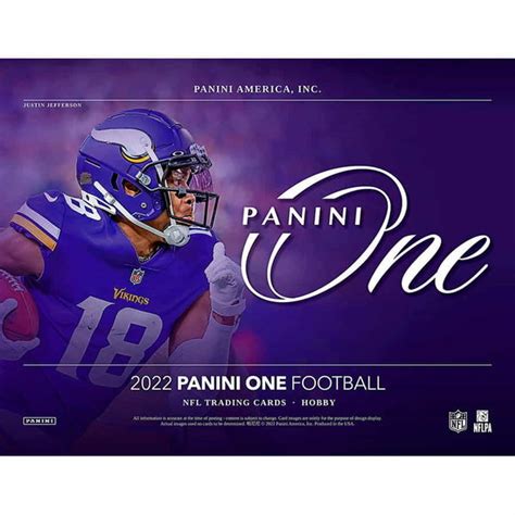 Panini One Nfl 2022 Hobby Box Inside The Box Trading Cards