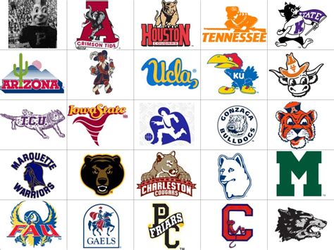 AP Top 25 with throwback logos - Week 12 : r/CollegeBasketball