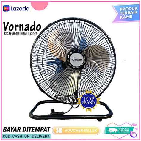 Kipas Angin Meja Tornado Vornado TF 1201 Desk Fan 12inch BESI