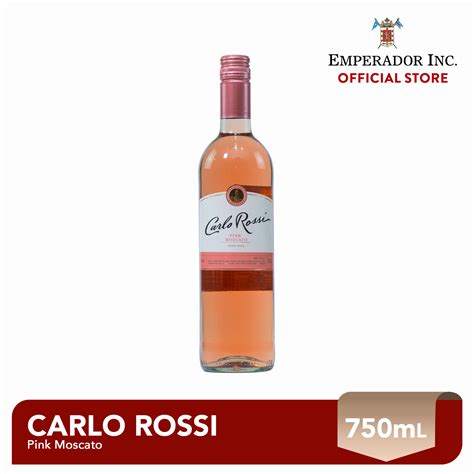 Carlo Rossi Pink Moscato Sweet Wine 750ml Lazada Ph