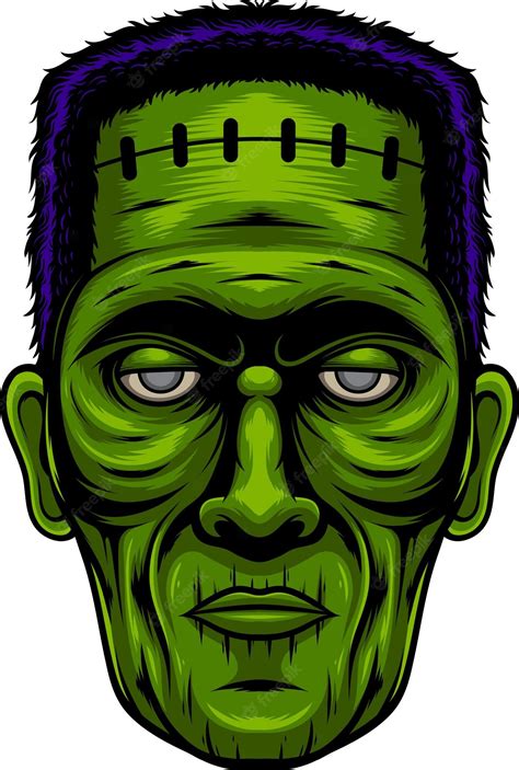 Premium Vector Zombie Head Illustration With Premium Quality Stock Vector