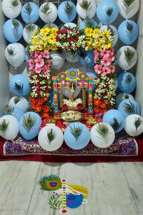 T Ng Janmashtami Decoration At Home P V C O Cho Ng Y