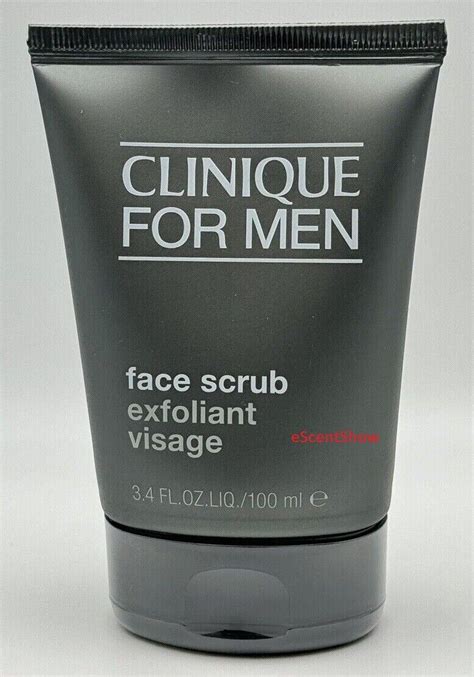 Clinique Men Face Scrub Exfoliator 34 Oz 100 Ml Full Size Sealed New Ebay