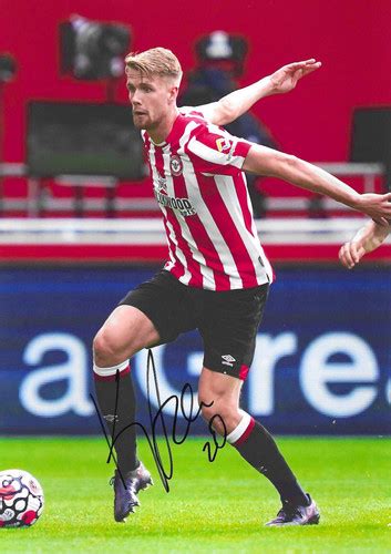 Kristoffer Ajer Brentford Norway Signed A Photo L E Star Signings