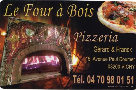 Le Four Bois Vichy Cuisine Passion Net