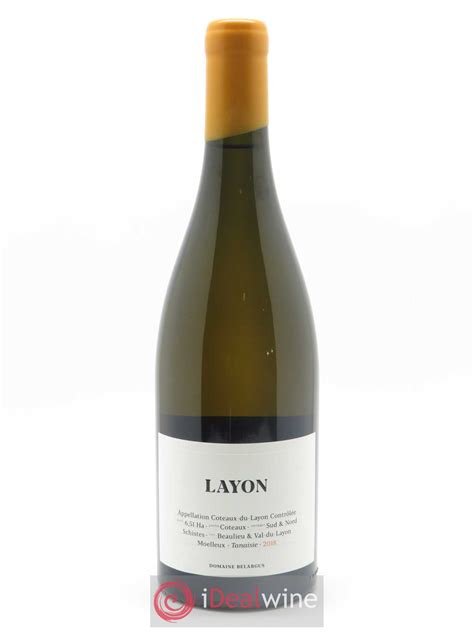 Acheter Coteaux Du Layon Layon Belargus 2018 Lot 87045