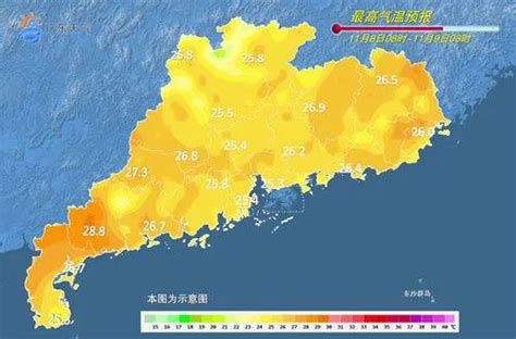 短袖准备好！广东立冬后回温，本周最高温度将冲击30℃ 深圳新闻网