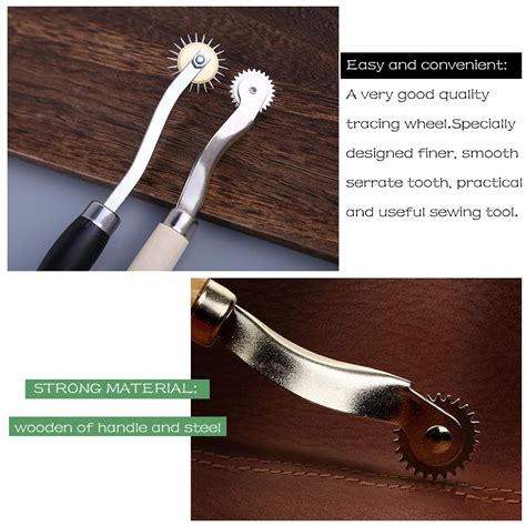 Snapklik 3 Pcs Tracing Wheel Sewing Tool Needle Point Tracing