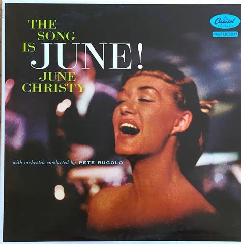 June Christy – The Song Is June! – Vinyl (Scranton Pressing, LP, Album ...