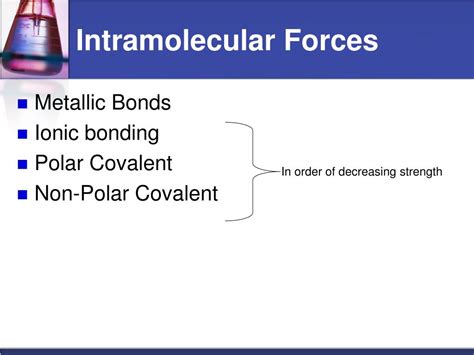 Ppt Intermolecular And Intramolecular Forces Powerpoint Presentation Id1049668