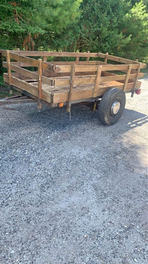 2000 Dump Trailer 8by5 Trailer Trailers Bowdoin Center Maine