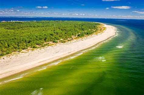 Beach on Peninsula Hel, Baltic Sea in Poland Stock Image - Image of coastline, beautiful: 206960251