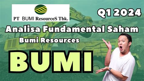 Cara Investasi Saham BUMI Q1 2024 Bumi Resources YouTube