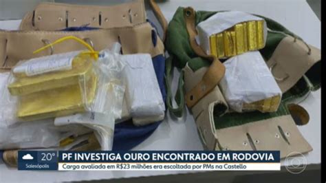 V Deo Pol Cia Federal Investiga Ouro Avaliado Em R Mil Encontrado