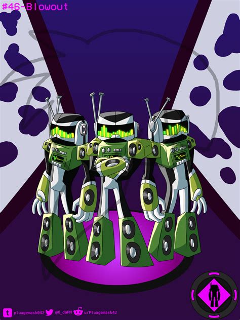 Ben 10 Nexutrix Aliens Blowout By Pluagemask042 On Deviantart