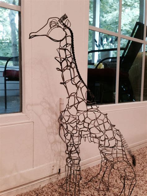 Wire Giraffe Decor Home Decor Home Decor Decals