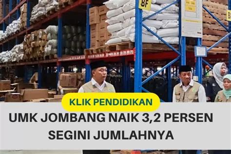 Selamat UMK Jombang 2024 Tertinggi Ke 10 Di Jawa Timur Naik Hingga 3