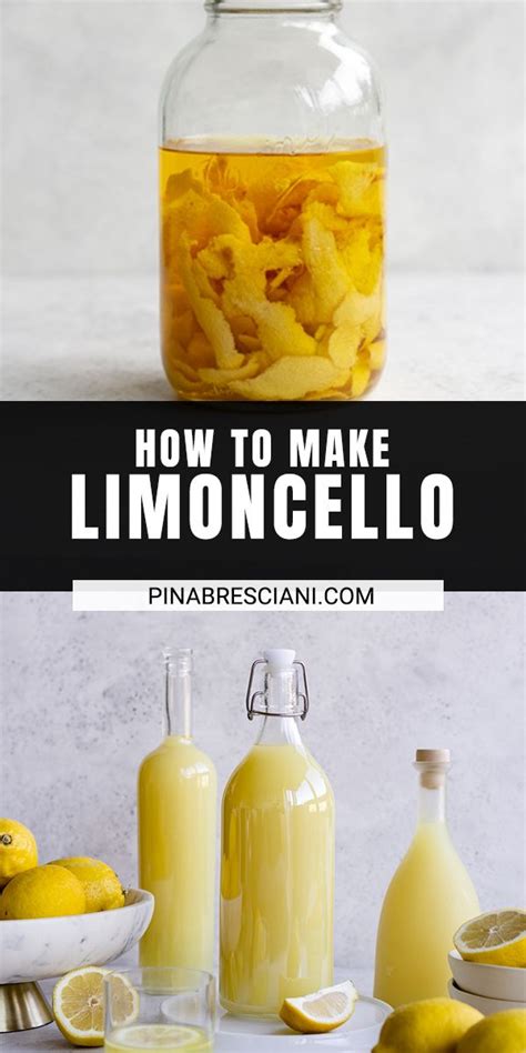 Limoncello Recipe How To Make The Delicious Italian Liqueur Recipe