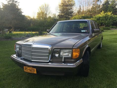 1987 Mercedes Benz 560sel In Excellent Driver Condition No Reserve