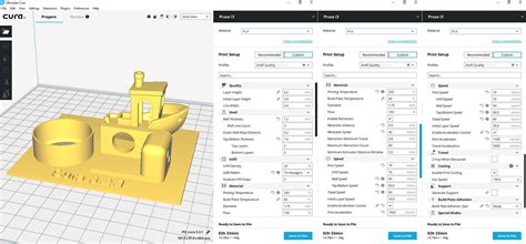 Slicer Comparison Cura Kisslicer And Slic3r The Same Model The Same Spool Of Pla All