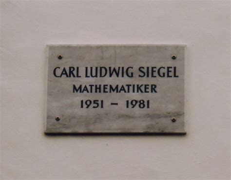 Monuments On Mathematicians Plaques In Göttingen