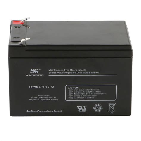 Vrla Agm V Ah Sealed Lead Acid Deep Cycle Solar Cctv Battery Power