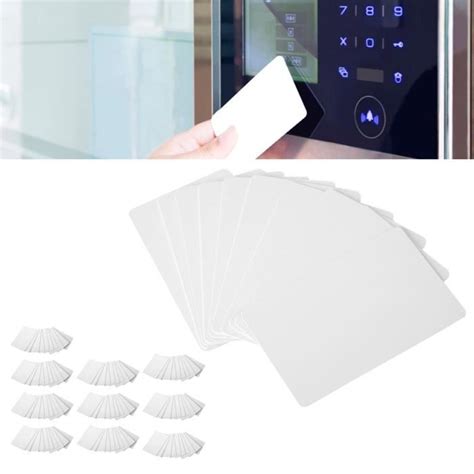 Cikonielf Carte RFID 100 Cartes d identité de proximitésans Contact 125