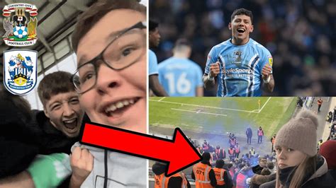 Pyro Set Off 🤣 First Win Of 2023 Coventry City 2 0 Huddersfield