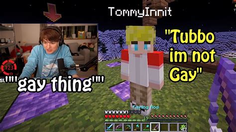 Tubbo And Tommy Are Having A Fight Over Tommy Being Straight Dream Smp Youtube