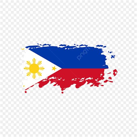 Philippine Flag Vector Hd PNG Images Philippines Flag With Grunge