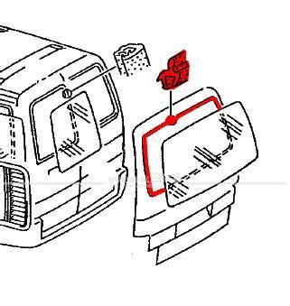Dichtung Heckscheibe T Version Mit Heckklappe