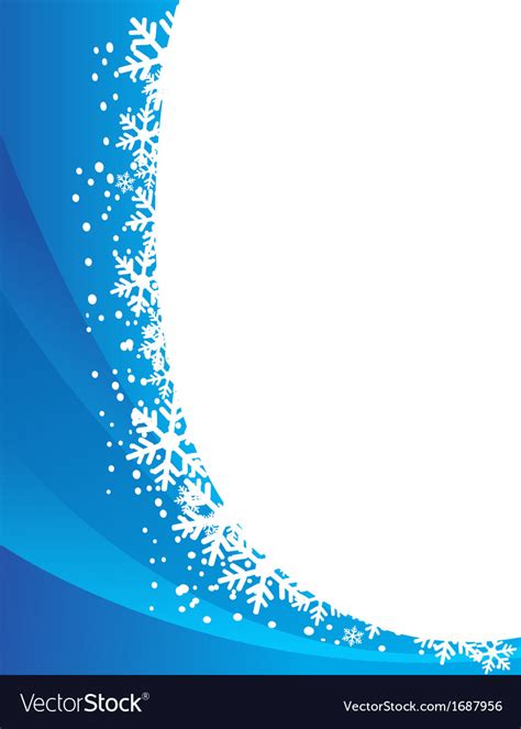 Snowflake background Royalty Free Vector Image