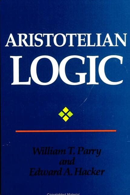 Aristotelian Logic State University Of New York Press