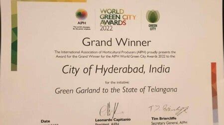 This Indian city wins ‘World Green City award’ at the AIPH Awards 2022