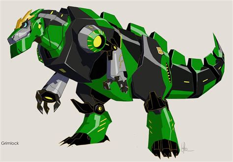 Transformers Rid 2015 Grimlock T Rex By Optimushunter29 On Deviantart